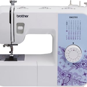 Brother Sewing Machine, XM2701, Lightweight Machine with 27 Stitches, 6 Included Sewing Feet