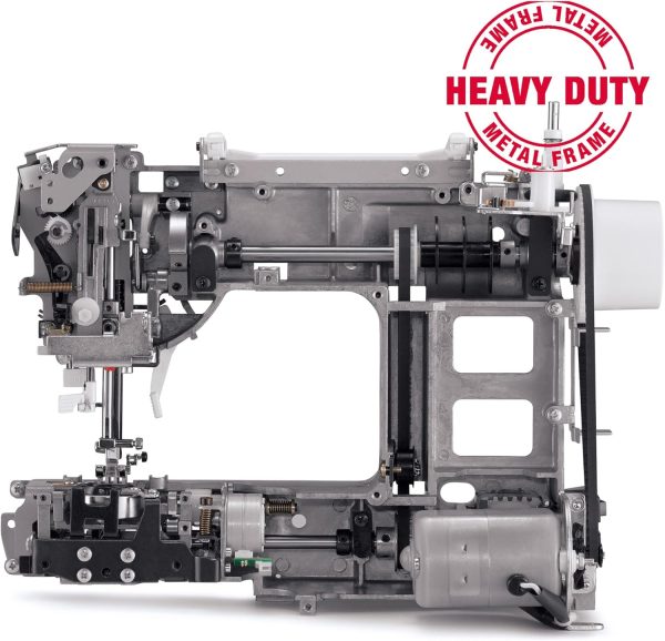 SINGER Heavy Duty 4452 High Speed Sewing Machine With Accessory Kit | Strong Motor with Enhanced Piercing Power, 110 Stitch Applications, Full Metal frame, 1-step Buttonhole & LED Lights - Image 7