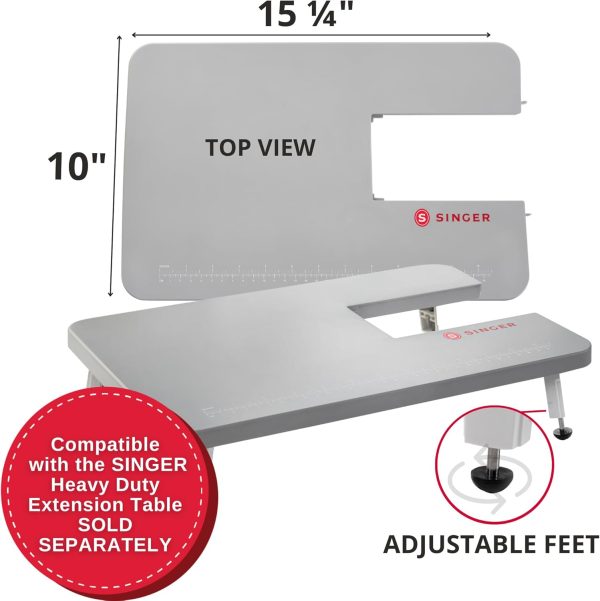 SINGER Heavy Duty 4452 High Speed Sewing Machine With Accessory Kit | Strong Motor with Enhanced Piercing Power, 110 Stitch Applications, Full Metal frame, 1-step Buttonhole & LED Lights - Image 8